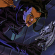 Aeon Flux on the hunt.